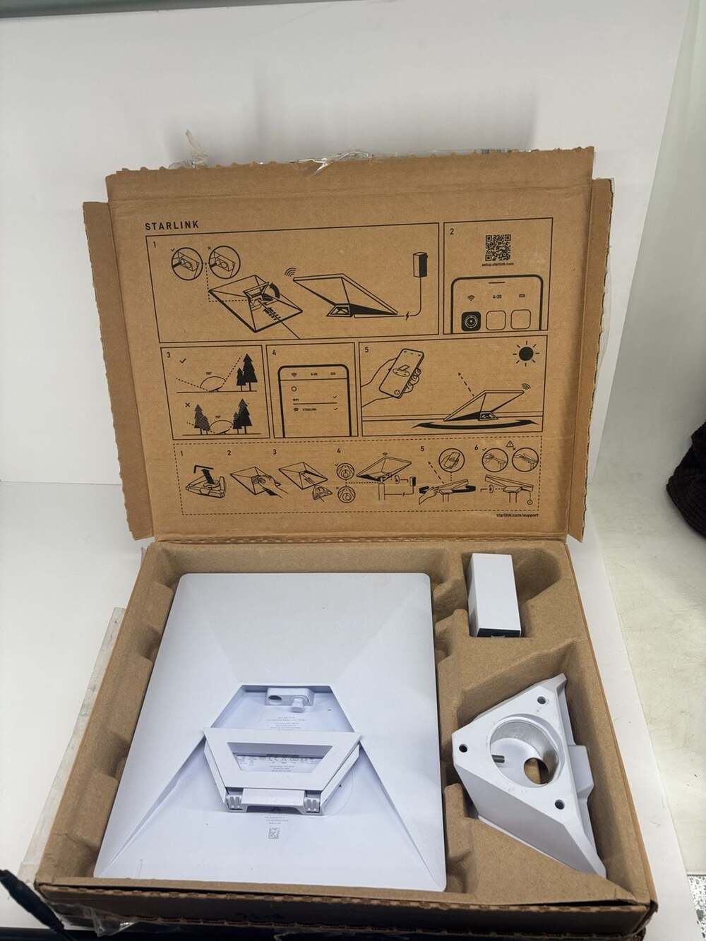 Space X Starlink Mini Satellite Dish – 4th Gen Portable Antenna with Advanced Ph
